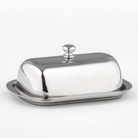 Stainless steel oil, 16 × 12 × 7 cm, silver color