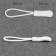 Poller for lightning, 2.5 cm, 6 × 0.8 cm, 10 pcs, white color