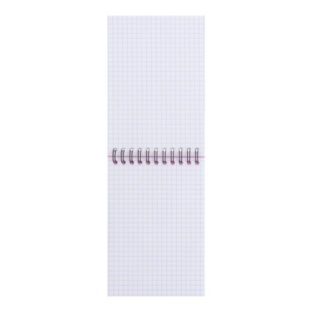 Notepad for spirals A6 80 sheets, cage, Erichkrause "Brave Cats" Plastic Cover Silkography, Bloc Offset 100%, purple-2