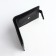 Men's purse on the button, a department for cards, coins, black color