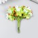 Flowers for decorating "Jasminovid oxen" 1 bouquet = 10 flowers mint 9.5 cm