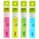 Line 15 cm Istanm, with a wavy edge, transparent, neon colors, mix, euro suspension