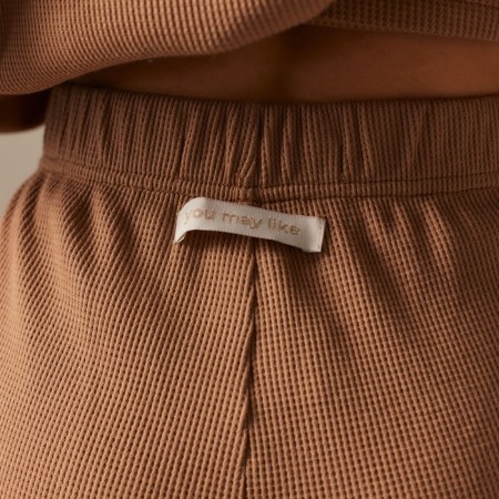 Home suit (shirt and trousers) SL Home p. M, coffee-4