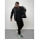 Sports male jacket, size 56, black color