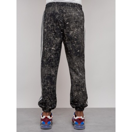 Joggers male, size 50, black color-7