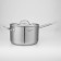Bucket "General catering", 6.3 l, d = 24 cm, h = 14.5 cm, metal cover, metal handle, with a heat distribution layer