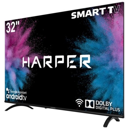 TV Harper 32R670TS, 32 ", HDREADY, DVB-T2, 2XHDMI, 2XUSB, Smarttv, Black-1