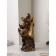 Figure "Horse head", polystone, 51 cm, color gold