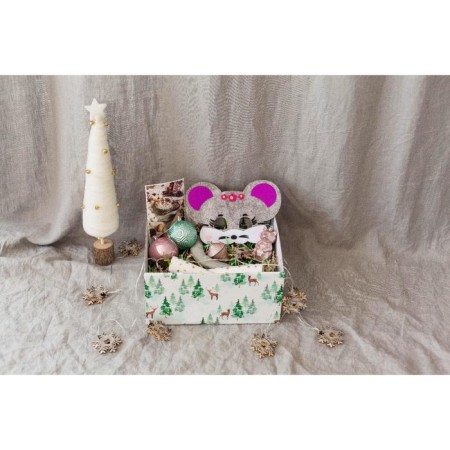 Folding box "Forest Tale", 31.2 x 25.6 x 16.1 cm, New Year-6