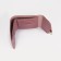 Women's wallet on the button, powder color