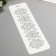 Plastic stencil "Border 17" 10x32 cm