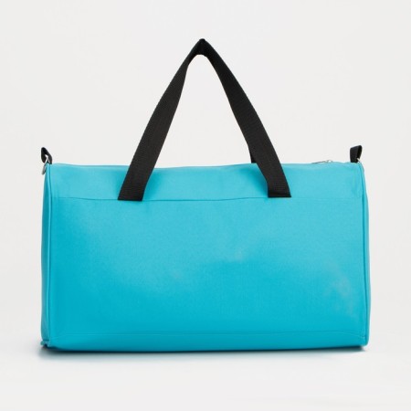 Sportivnaya bag on the zipper Textura, medium size, blue color-1