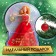Carbonnic doll “Snow Princess Ksenia”, with an accessory, a red dress