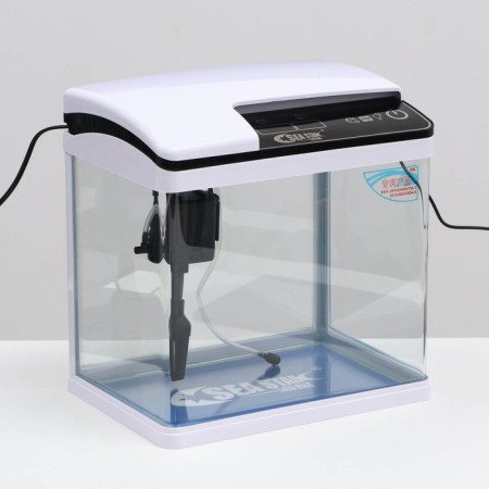 The Seastar HX-319F Aquarium includes: LED lamp, filter, 18 l, white
