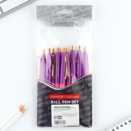 Handle Ball blue paste automatic 0.7 mm "most charming" plastic-6