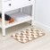 Bath and toilet rug of the Dolyan "Rally", 40 × 60 cm, brown color