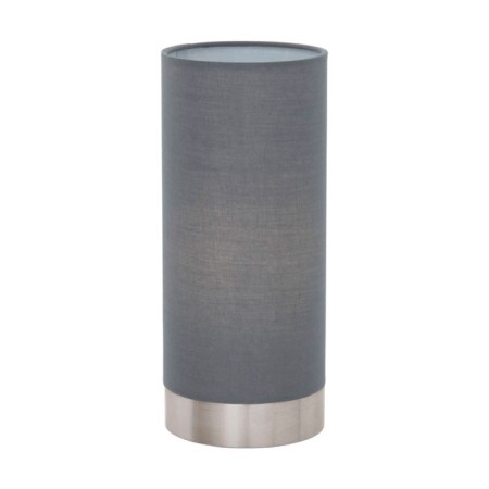 Maserlo 1x60W table lamp E27, Nickel, gray 12x12x25.5 cm