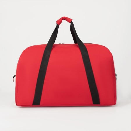 Women's road bag, textura, large size, red color-7