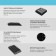 Numerical block A4Tech FSHELER FK13P Black USB Slim for laptop (FK13P Black)