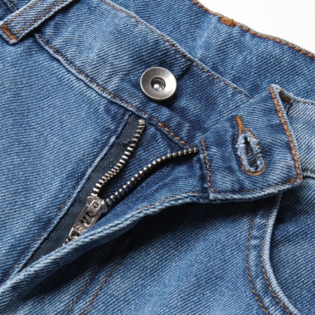 Pants women's jeans minku Selvedge Denim Blue color, pr 40-13