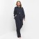 Women's costume (shirt, trousers) minku: enjoy Blue color, size 48