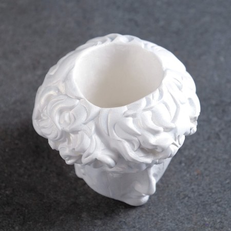 Kashpo - organizer "Head of David" Pearl, 9x9x9cm-4