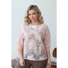 Female jumper, size 60, peach color