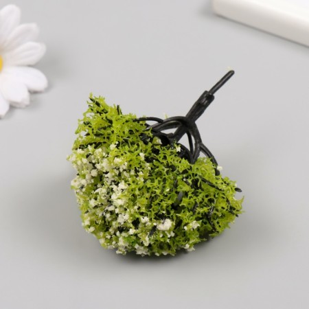 Artificial plant for creativity plastic "Blossoming apple tree" 9 cm-2