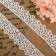 Lace Hipure, 30 mm × 9 ± 0.5 m, white color