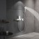 LEMARK Unibox LM6914CW bath mixer, single -leaf, pour 142 mm, watering can, white