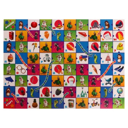 Table interactive game "ABC and score", Buba-8