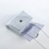 Bag-clate on the magnet, the color is silver