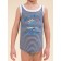 T-shirt for boys, height 104 cm, dark blue color