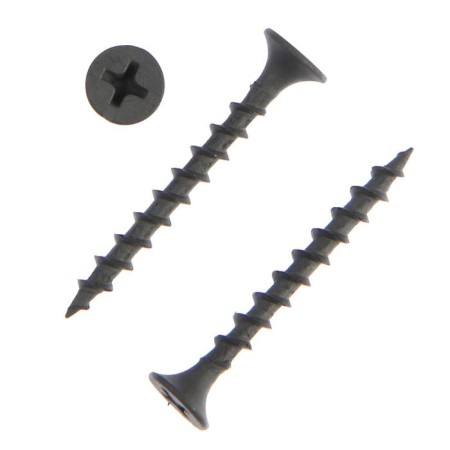 Self-tapping screws of gypsum plasterboard-drone tundra Krep 3.5x35 mm, phosphate, 30 pcs.