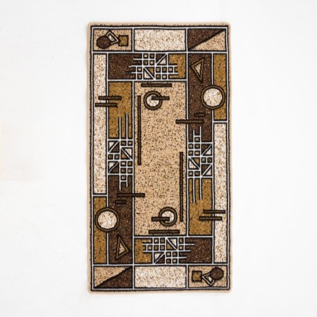 Mokko carpet, rectangular, 50x80 cm, polypropylene 100%, jute