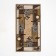 Mokko carpet, rectangular, 50x80 cm, polypropylene 100%, jute