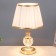 Flot Lamp "Floz" E27 40W gold 24x24x38 cm Risalux