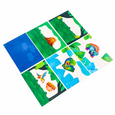 Dinozarva volumetric application, a set for creativity-3