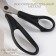 Portnovsky scissors, mowed blade, 8.5 ", 21.5 cm, mix color