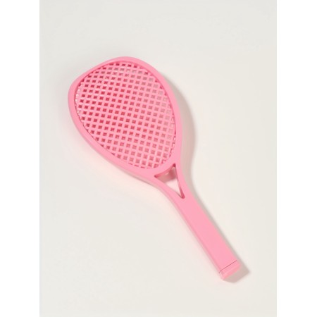 Comb massage oval for drying hair 24*10cm pink suspension QF-4