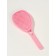 Comb massage oval for drying hair 24*10cm pink suspension QF