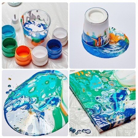 Set "Fluid Art" "Planet Earth"-1