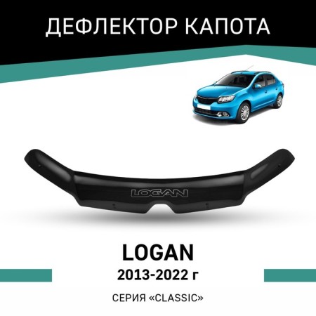 Defly hood deflector for Renault Logan, 2013-2022