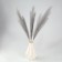 Pampas artificial grass, height 70 cm, 6 brushes, gray color