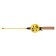 Winter fishing rod, handle wood, hfb-2m