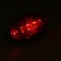 Bicycle front and rear, waterproof bicycle lantern, 5 diodes, 5 modes, 6 aaa