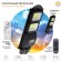 Console lamp era on a sunny battery with a motion sensor -ip65, 40w, 750lm, 5000k, black