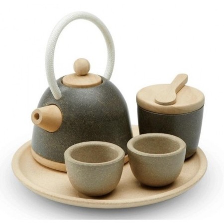 Plan Toys tea set, classic