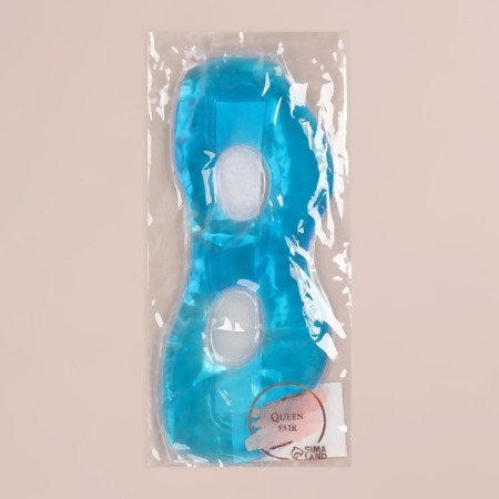 Facial mask hydrogel, cooling/warming, 23 × 10 × 0.5 cm, blue color-8