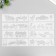 A stencil with a curly edge "Carry" set of 8 pcs 18.3x5.5 cm